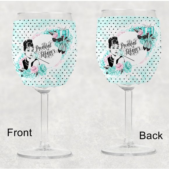Wine Glass Tasting Koozie Insulator Tasting Girls Night Trip Accessories - Picture 1 of 2